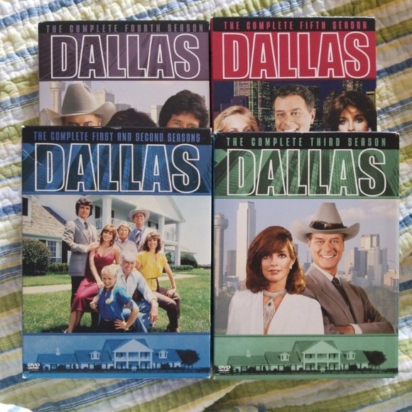 1978 DALLAS 1-5 plus special features & swing extras